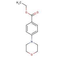 19614-15-4 Ethyl 4-morpholinobenzenecarboxylate chemical structure