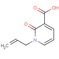 66158-33-6 1-Allyl-2-oxo-1,2-dihydro-3-pyridinecarboxylic acid chemical structure