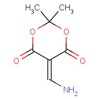 15568-88-4 5-(Aminomethylene)-2,2-dimethyl-1,3-dioxane-4,6-dione chemical structure