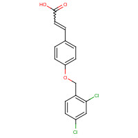 385383-41-5 3-{4-[(2,4-Dichlorobenzyl)oxy]phenyl}acrylic acid chemical structure