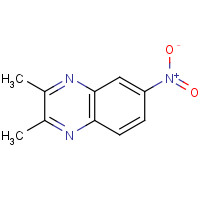 2942-03-2 2,3-Dimethyl-6-nitroquinoxaline chemical structure