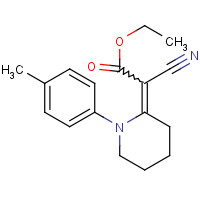 1463-52-1 Ethyl 2-(1-benzyl-4-piperidinylidene)-2-cyanoacetate chemical structure