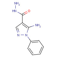 58046-54-1 5-Amino-1-phenyl-1H-pyrazole-4-carbohydrazide chemical structure