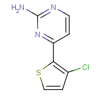 855308-67-7 4-(3-Chloro-2-thienyl)-2-pyrimidinamine chemical structure