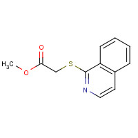 55338-14-2 Methyl 2-(2-quinoxalinylsulfanyl)acetate chemical structure
