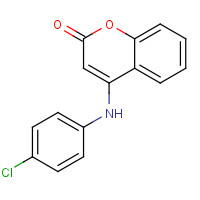 24526-89-4 4-(4-Chloroanilino)-2H-chromen-2-one chemical structure