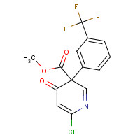 129109-18-8 Methyl 4-chloro-6-oxo-1-[3-(trifluoromethyl)-phenyl]-1,6-dihydro-3-pyridazinecarboxylate chemical structure