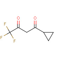 30923-69-4 1-Cyclopropyl-4,4,4-trifluoro-1,3-butanedione chemical structure
