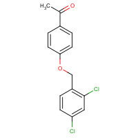 61292-27-1 1-{4-[(2,4-Dichlorobenzyl)oxy]phenyl}-1-ethanone chemical structure