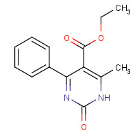 69207-36-9 Ethyl 6-methyl-2-oxo-4-phenyl-1,2-dihydro-5-pyrimidinecarboxylate chemical structure