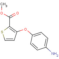 103790-38-1 Methyl 3-(4-aminophenoxy)-2-thiophenecarboxylate chemical structure