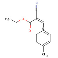 2017-88-1 Ethyl 2-cyano-3-(4-methylphenyl)acrylate chemical structure