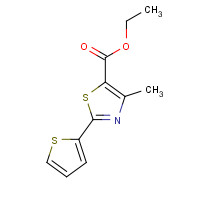 56421-62-6 Ethyl 4-methyl-2-(2-thienyl)-1,3-thiazole-5-carboxylate chemical structure