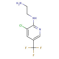 219478-19-0 N~1~-[3-chloro-5-(trifluoromethyl)-2-pyridinyl]-1,2-ethanediamine chemical structure