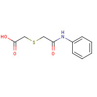 70648-87-2 2-[(2-Anilino-2-oxoethyl)sulfanyl]acetic acid chemical structure