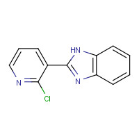 143426-40-8 2-(2-Chloro-3-pyridinyl)-1H-1,3-benzimidazole chemical structure