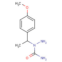 717-14-6 2-[1-(4-Methoxyphenyl)ethylidene]-1-hydrazinecarboxamide chemical structure