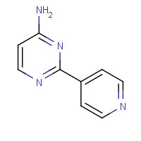 61310-29-0 2-(4-Pyridinyl)-4-pyrimidinamine chemical structure