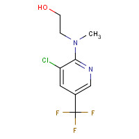 263387-09-3 2-[[3-Chloro-5-(trifluoromethyl)-2-pyridinyl]-(methyl)amino]-1-ethanol chemical structure