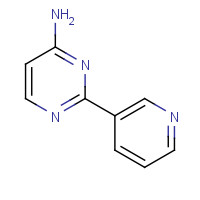 61310-31-4 2-(3-Pyridinyl)-4-pyrimidinamine chemical structure