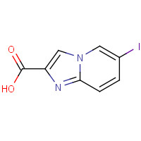 478040-59-4 6-Iodoimidazo[1,2-a]pyridine-2-carboxylic acid chemical structure