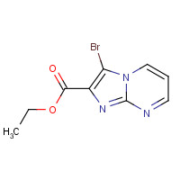 134044-63-6 Ethyl 3-bromoimidazo[1,2-a]pyrimidine-2-carboxylate chemical structure