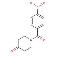 34259-84-2 1-(4-Nitrobenzoyl)tetrahydro-4(1H)-pyridinone chemical structure