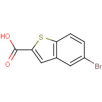 7312-10-9 5-Bromo-1-benzothiophene-2-carboxylic acid chemical structure