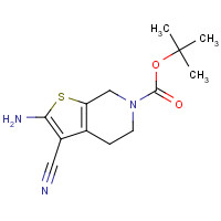 150986-83-7 tert-Butyl 2-amino-3-cyano-4,7-dihydrothieno-[2,3-c]pyridine-6(5H)-carboxylate chemical structure