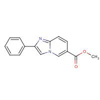 962-24-3 Methyl 2-phenylimidazo[1,2-a]pyridine-6-carboxylate chemical structure