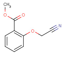 1641-00-5 Methyl 2-(cyanomethoxy)benzenecarboxylate chemical structure