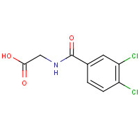 17321-80-1 2-[(3,4-Dichlorobenzoyl)amino]acetic acid chemical structure