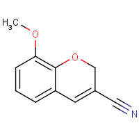 57543-69-8 8-Methoxy-2H-chromene-3-carbonitrile chemical structure