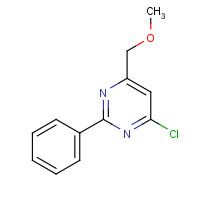 325685-59-4 (6-Chloro-2-phenyl-4-pyrimidinyl)methyl methyl ether chemical structure