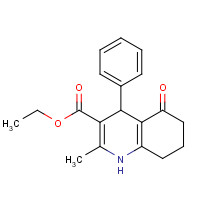33323-03-4 Ethyl 2-methyl-5-oxo-4-phenyl-1,4,5,6,7,8-hexahydro-3-quinolinecarboxylate chemical structure