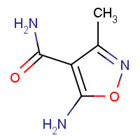 35261-06-4 5-Amino-3-methyl-4-isoxazolecarboxamide chemical structure