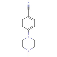 68104-63-2 4-Piperazinobenzenecarbonitrile chemical structure