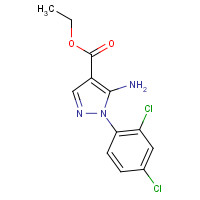 83279-66-7 Ethyl 5-amino-1-(2,4-dichlorophenyl)-1H-pyrazole-4-carboxylate chemical structure