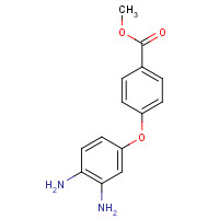 24002-80-0 Methyl 4-(3,4-diaminophenoxy)benzenecarboxylate chemical structure