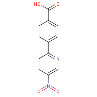 223127-49-9 4-(5-Nitro-2-pyridinyl)benzenecarboxylic acid chemical structure