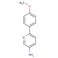52057-98-4 6-(4-Methoxyphenyl)-3-pyridinamine chemical structure
