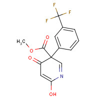 121582-55-6 Methyl 4-hydroxy-6-oxo-1-[3-(trifluoromethyl)-phenyl]-1,6-dihydro-3-pyridazinecarboxylate chemical structure