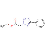 21054-65-9 Ethyl 2-(5-phenyl-2H-1,2,3,4-tetraazol-2-yl)-acetate chemical structure