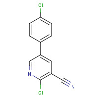 35982-99-1 2-Chloro-5-(4-chlorophenyl)nicotinonitrile chemical structure