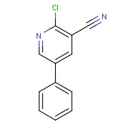10177-10-3 2-Chloro-5-phenylnicotinonitrile chemical structure