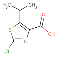 886360-70-9 2-Chloro-5-isopropyl-1,3-thiazole-4-carboxylic acid chemical structure