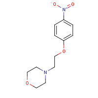 65300-53-0 4-[2-(4-Nitrophenoxy)ethyl]morpholine chemical structure