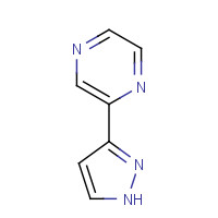 111781-54-5 2-(1H-Pyrazol-3-yl)pyrazine chemical structure