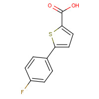 115933-30-7 5-(4-Fluorophenyl)-2-thiophenecarboxylic acid chemical structure