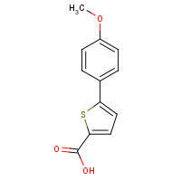 116016-56-9 5-(4-Methoxyphenyl)-2-thiophenecarboxylic acid chemical structure